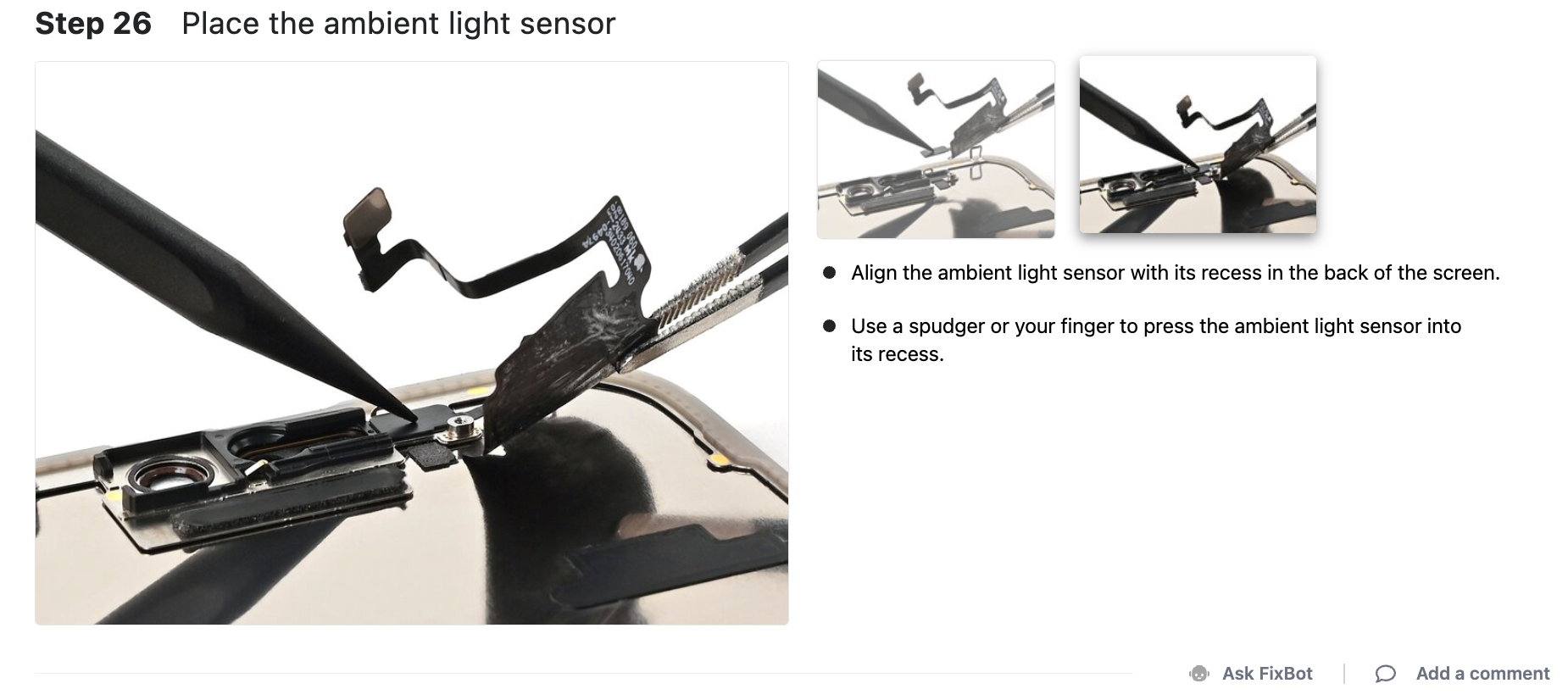 Illustrated iPhone repair guide thumbnail
